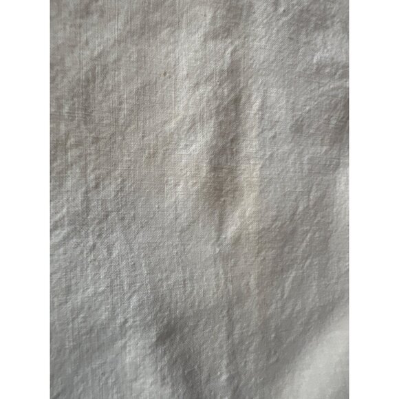 Vintage Handmade Mini Child Cotton Apron With Floral Trim & Dual Pockets - Picture 2 of 4